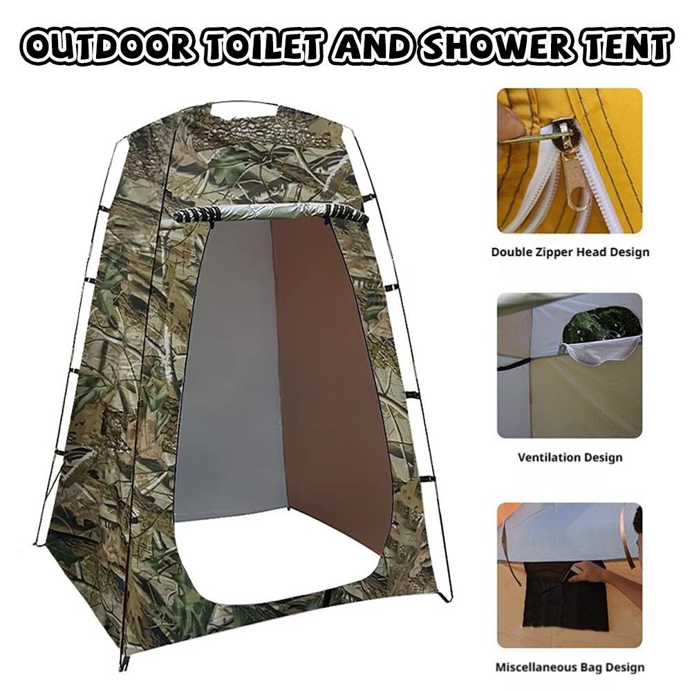 Portable Shower Tent Double La - огляд і ціна Outdoor Camping Toilet Tent
