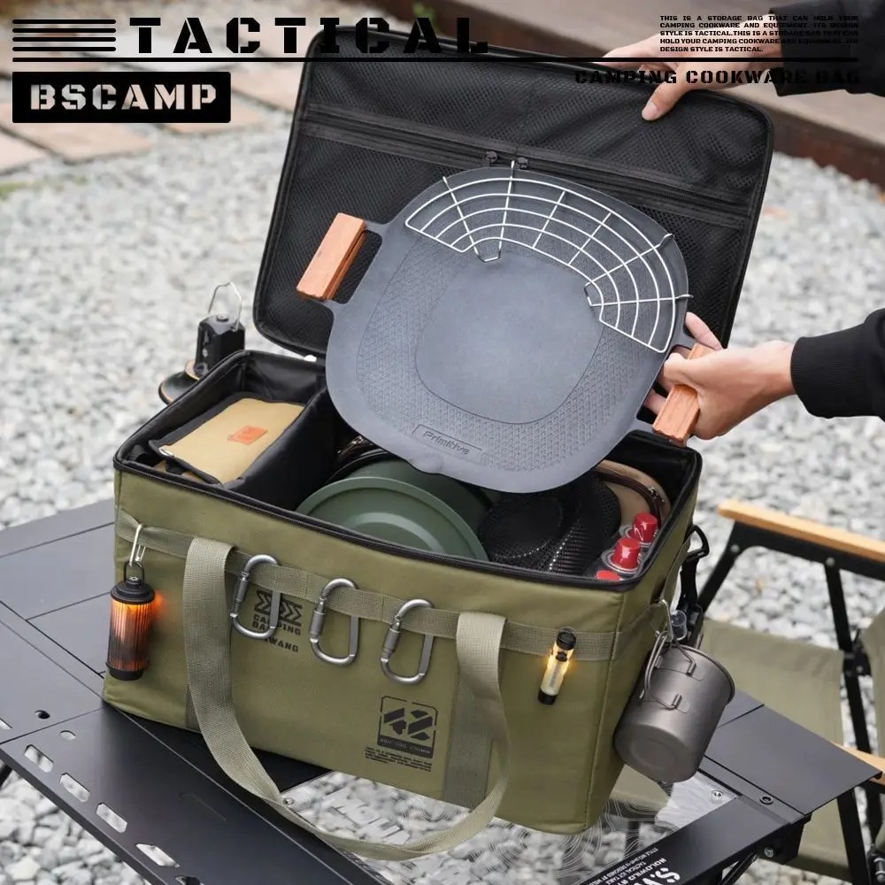Outdoor Storage Bag Large Capa - огляд і ціна Outdoor Camping Folding Storage Box