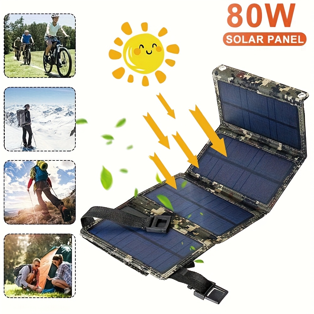 [Solar Panel] 80W Portable Fol - огляд і ціна Outdoor In Camping