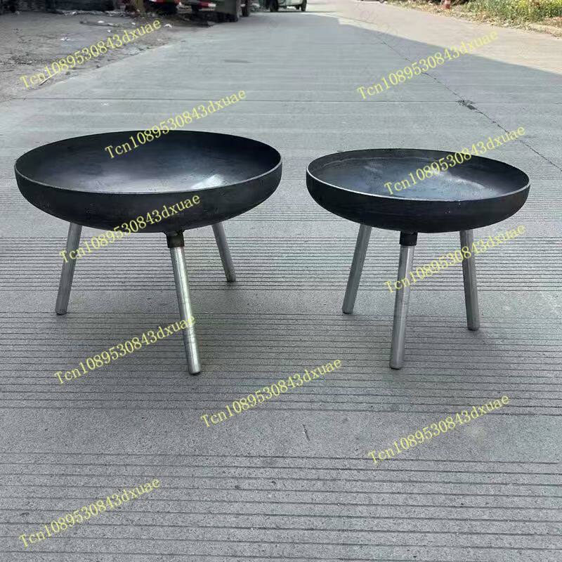 80cm Large Cast Iron Fire Pit  - огляд і ціна Outdoor Camping Fire