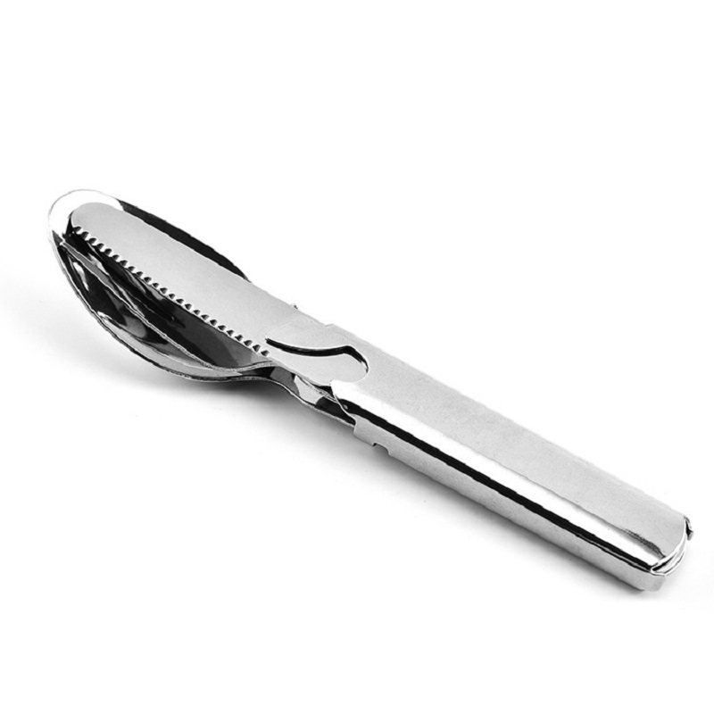 Stainless Steel Tableware Set  - огляд і ціна Outdoor Camping Knife