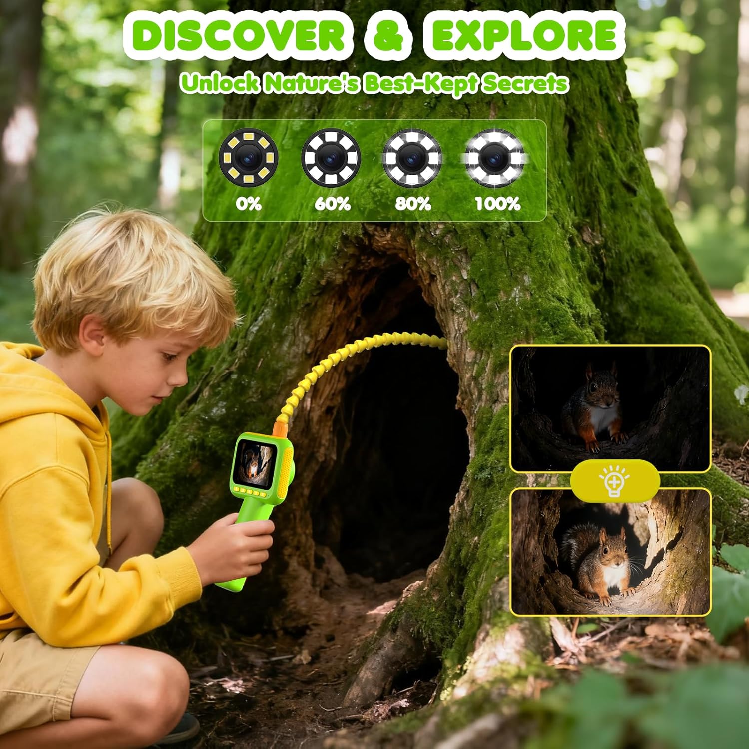 Endoscope for Kids, Borescope  - огляд і ціна Outdoor Camping Toys