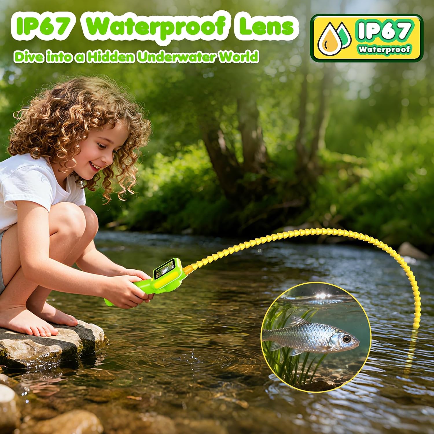 Endoscope for Kids, Borescope  - огляд і ціна Outdoor Camping Toys