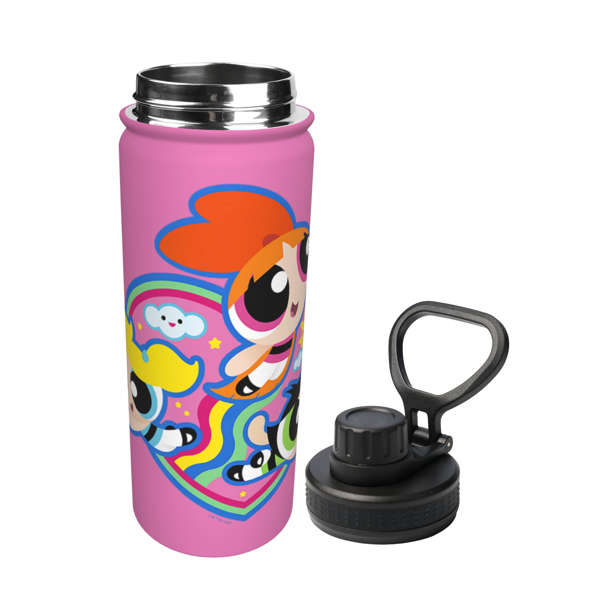 P-Powerpuffs Girl Cartoon 18OZ - огляд і ціна Vacuum Insulated Flask