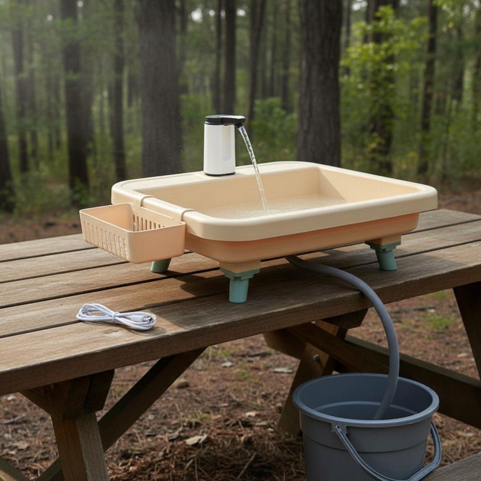 Portable Hand Washing Station  - огляд і ціна Outdoor In Camping