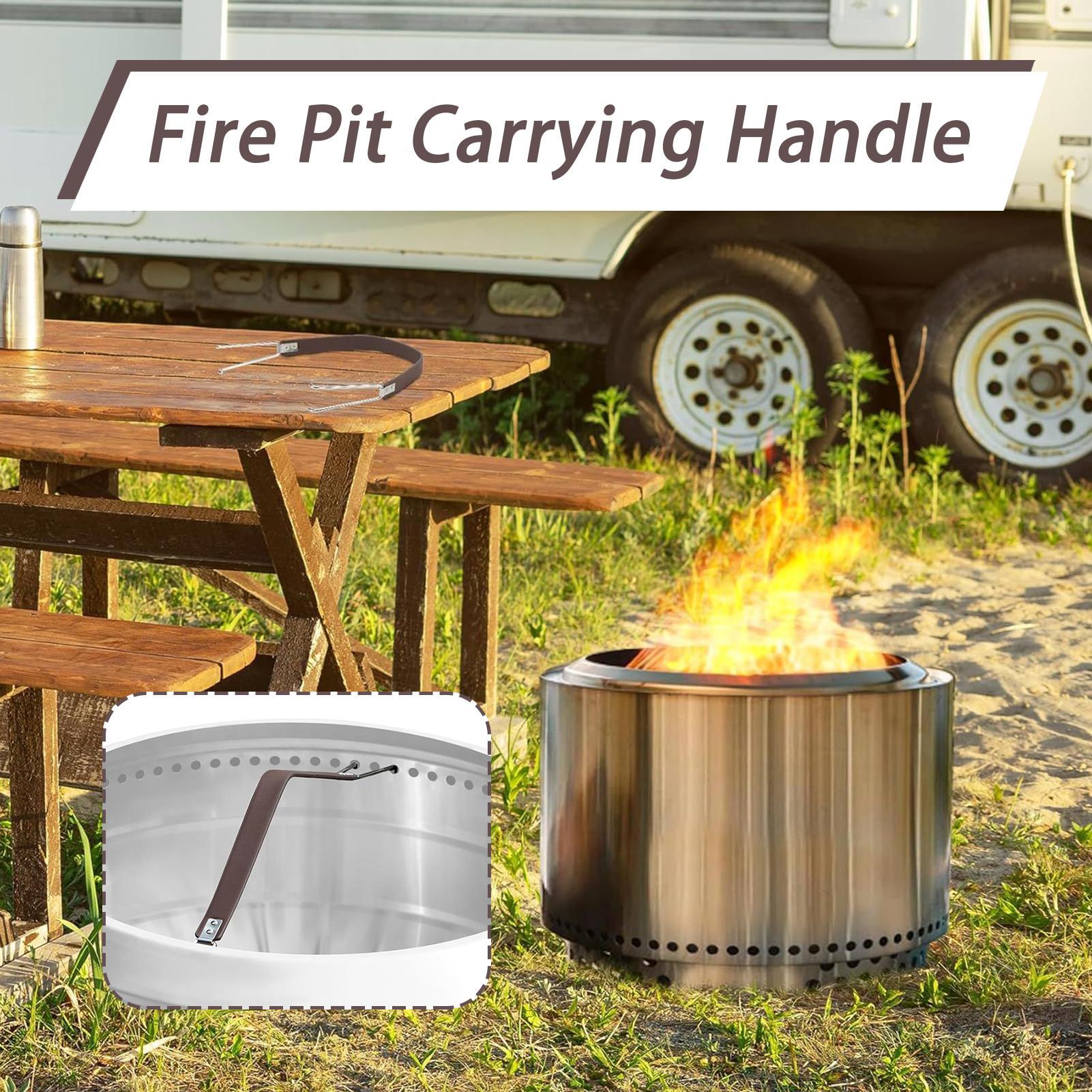 Handle for Fire Pit Lid Fire P - огляд і ціна Outdoor Camping Fire