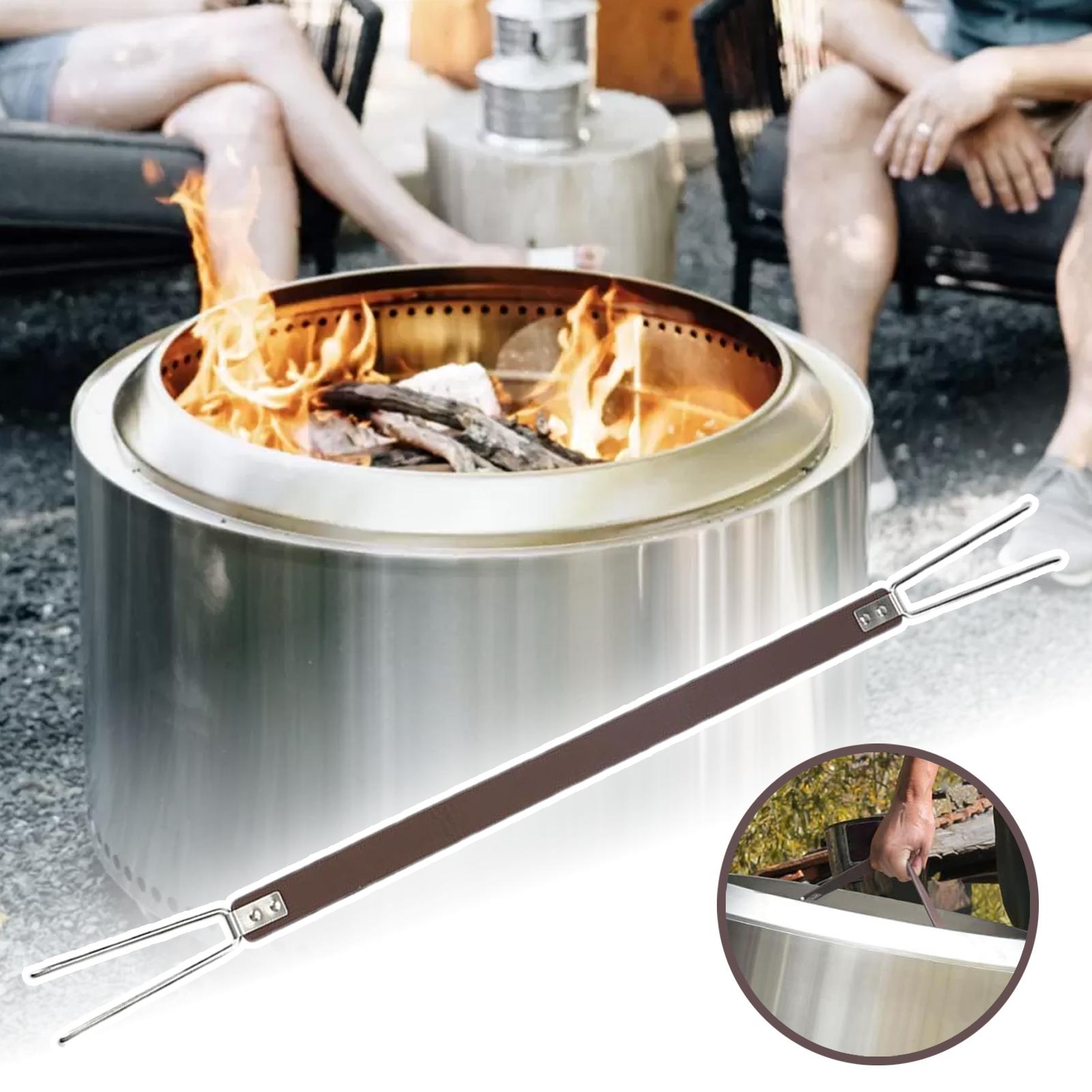 Handle for Fire Pit Lid Fire P - огляд і ціна Outdoor Camping Fire
