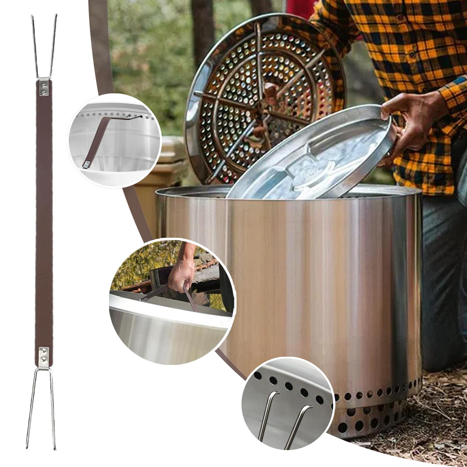 Handle for Fire Pit Lid Fire P - огляд і ціна Outdoor Camping Fire