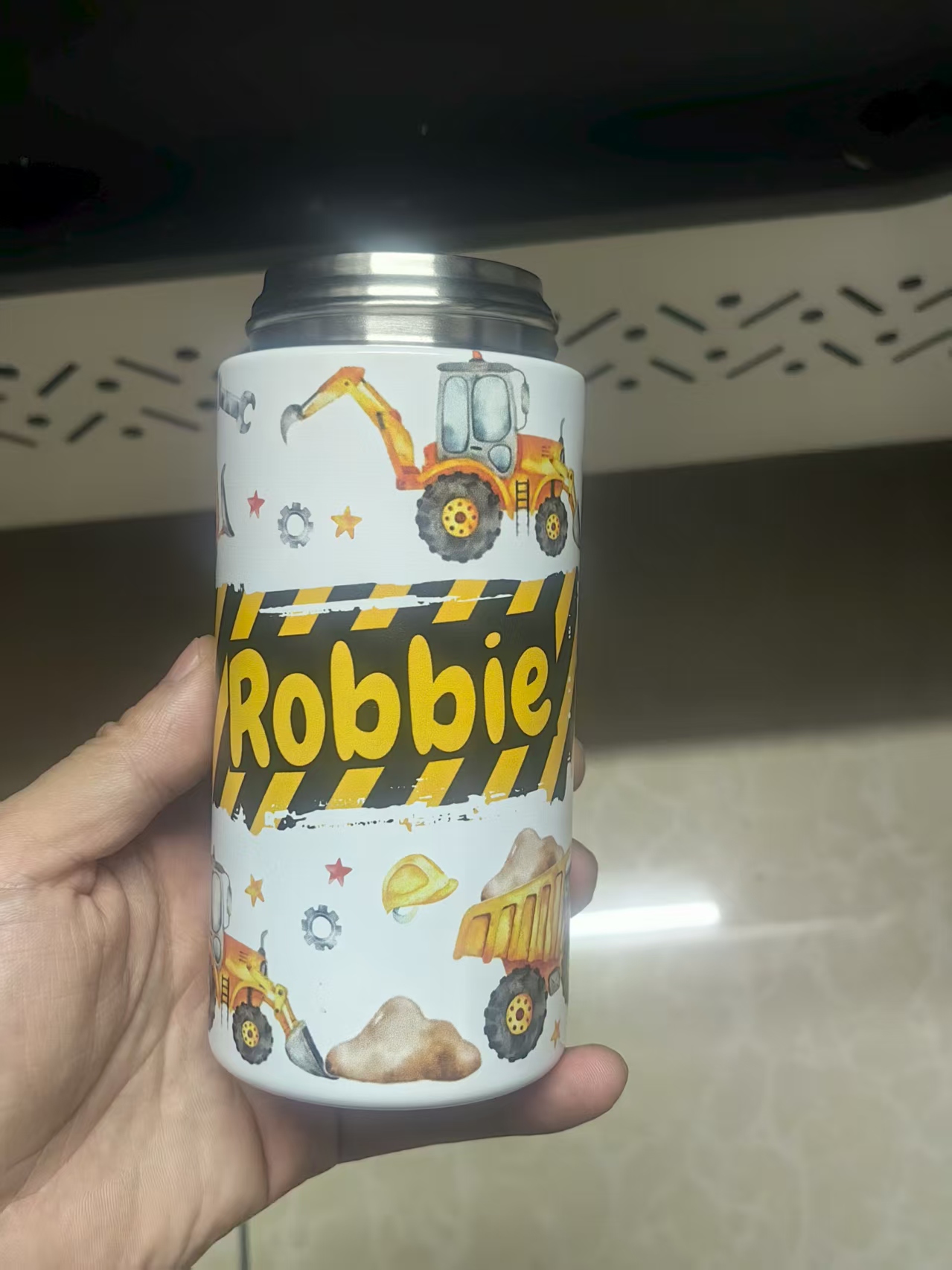Tumbler Thermos Cup Milky Whit - огляд і ціна Vacuum Insulated Flask