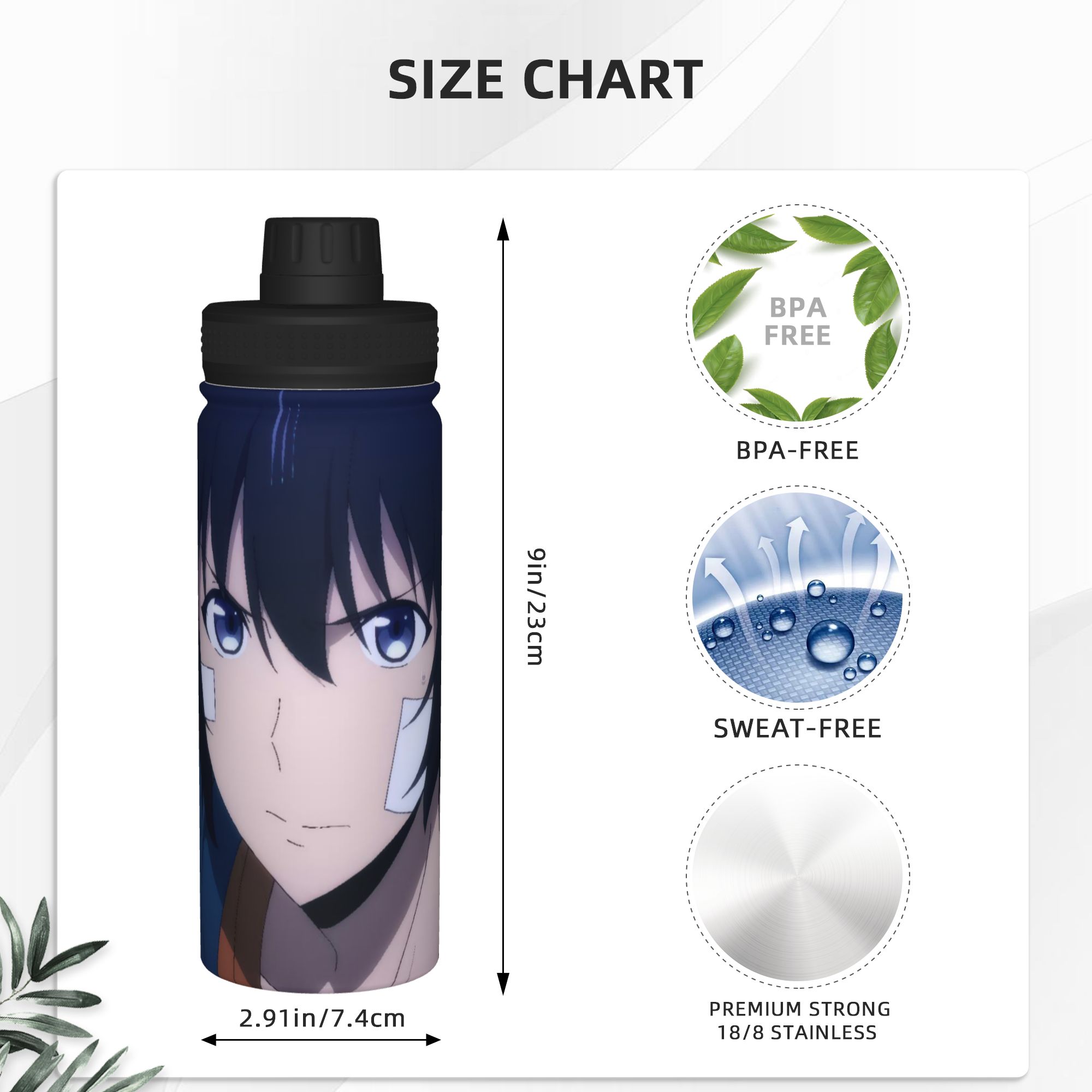 Anime Solos Levelings 18OZ Spo - огляд і ціна Vacuum Insulated Flask