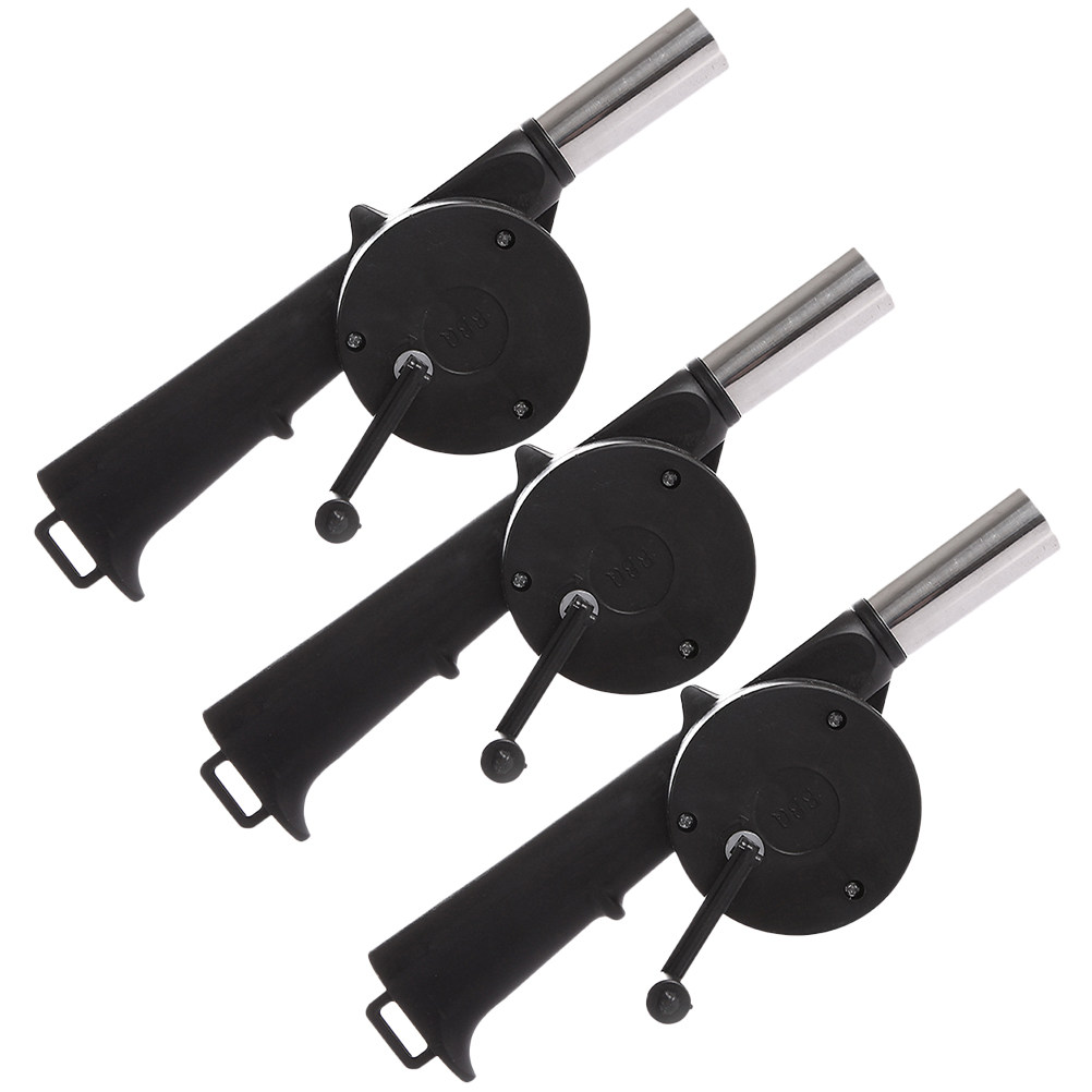 3Pcs Hand Crank Blower Manual  - огляд і ціна Outdoor Camping Fire
