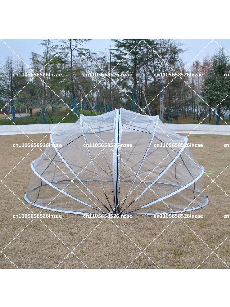 Durable 8-Person Transparent D - огляд і ціна Outdoor Camping Dome