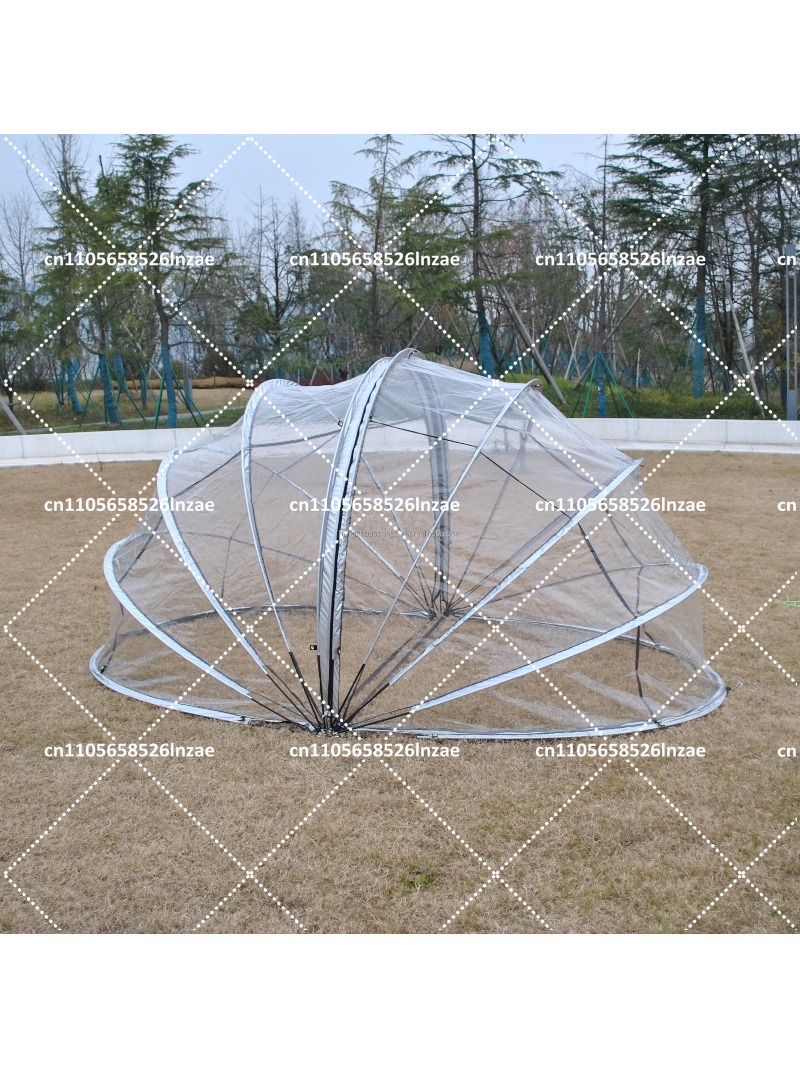 Durable 8-Person Transparent D - огляд і ціна Outdoor Camping Dome
