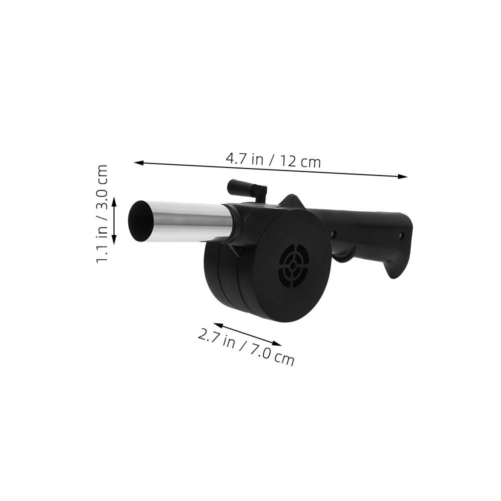 Manual Blower Black Hand Crank - огляд і ціна Outdoor Camping Fire